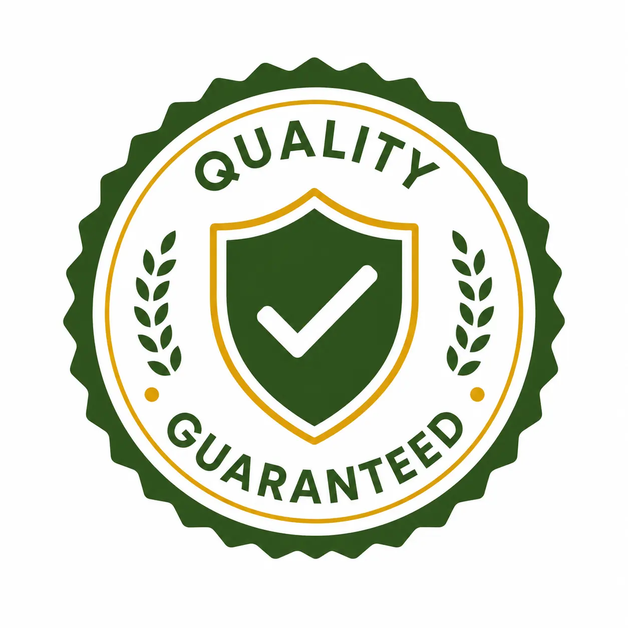 Quality guaranteed